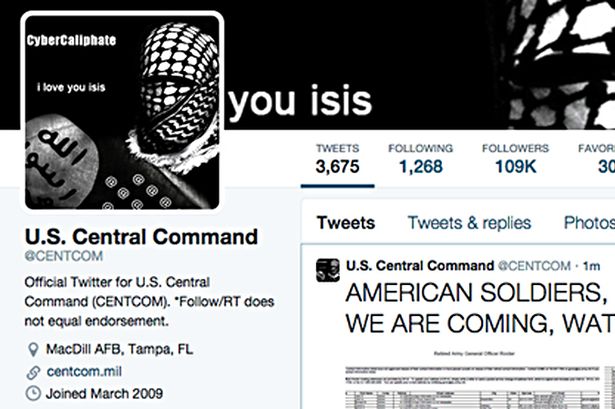 ISIS Twitter Hack